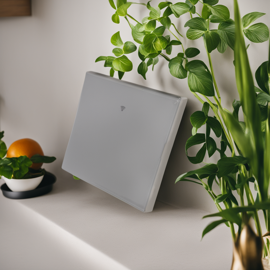 фото Умный выключатель света Wi-Fi с сенсорным управлением и Алисой ( с нулем)