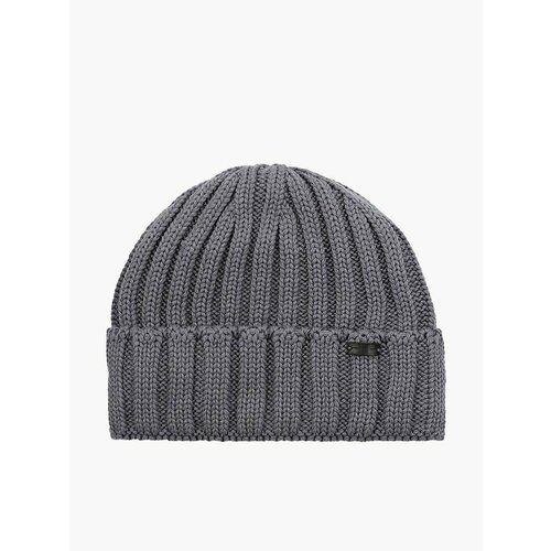 фото Шапка бини landre, размер 56-59, серый