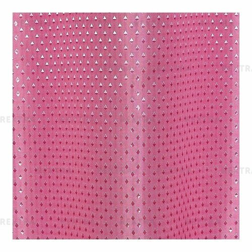 Штора для ванной комнаты / Занавеска для ванной водоотталкивающая / 180х180см розовый