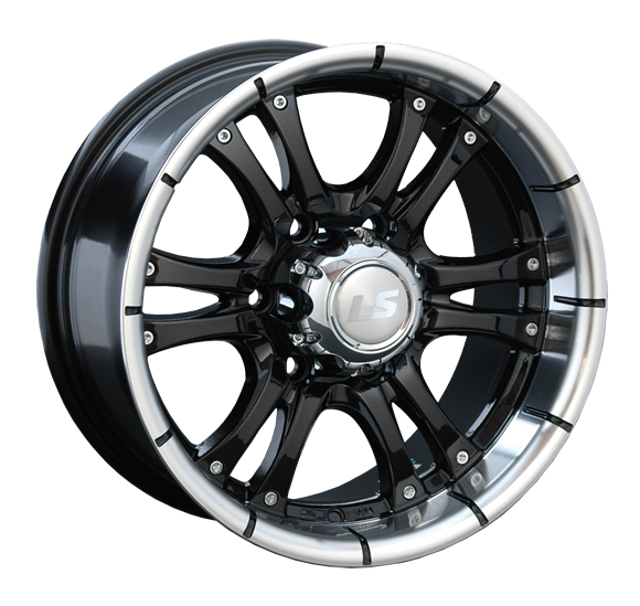 Диски LS LS 161 8/16 ET10 6x139.7 d107.1 BKL