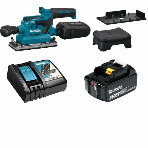 Аккумуляторная вибрационная шлифовальная машина LXT 18В акк 4Ач и зу Makita DBO381URM 3434000₽