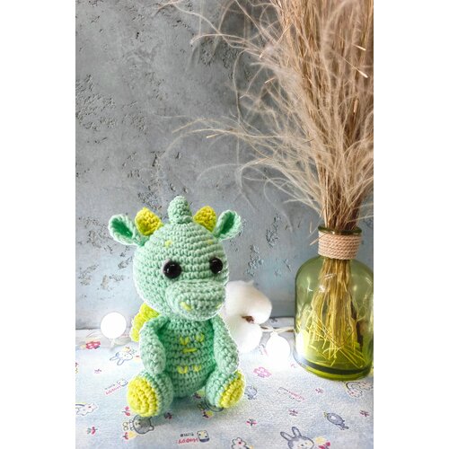 Вязаный Малыш Древесный Дракон