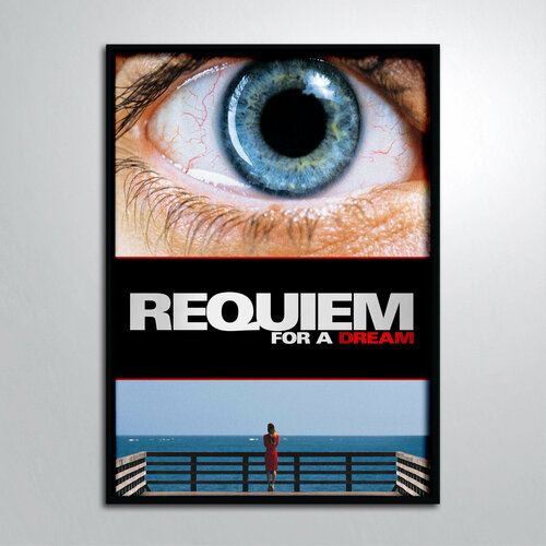 Постер без рамы/Даррен Аронофски Реквием по мечте Глаз Requiem for a Dream Endorphin Poster