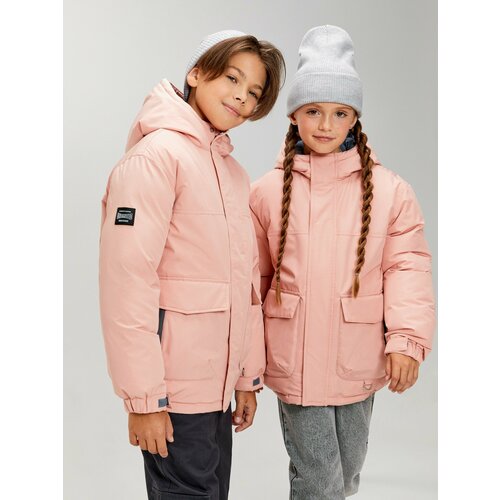 Куртка Acoola зимняя, размер 152, розовый