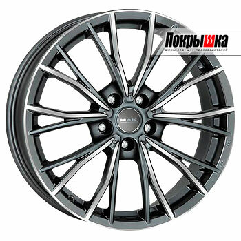 Диски литые MAK Mark (Gunmetal Mirror Face) 7.5х17/5х112 D66.6 ET52.0
