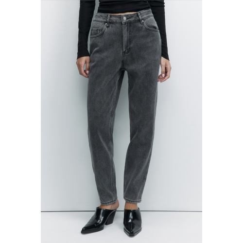 фото Джинсы мом befree, размер xs/170, серый