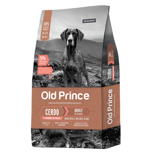 Сухой корм Old Prince Novel Cerdo & Legumbres Naturales Adultos для взрослых собак всех пород с кабаном 3кг.