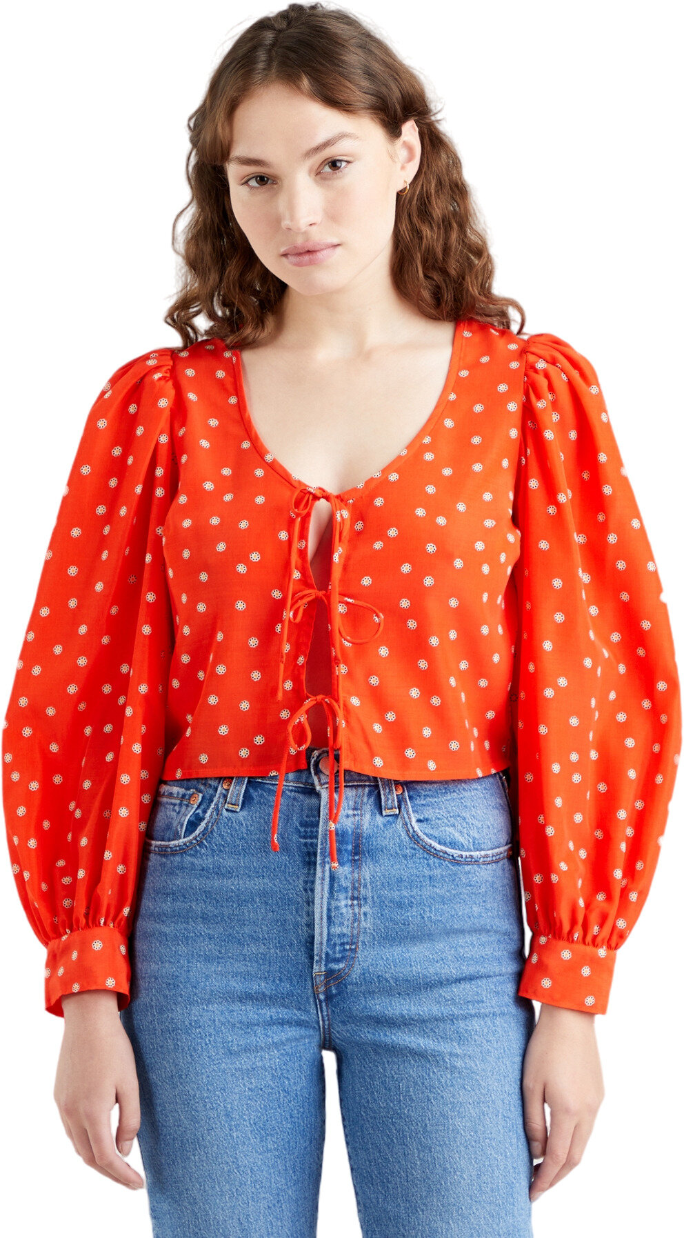 Блуза Levis Fawn Tie Blouse для...