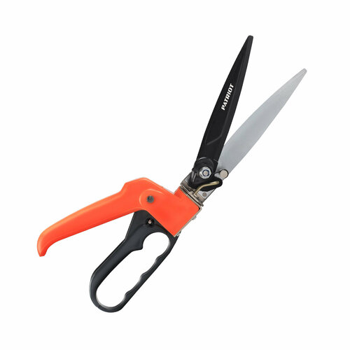 Ножницы газонные Patriot SGP-320, с эфесом, 320 мм оранжевый, серебристый, черный