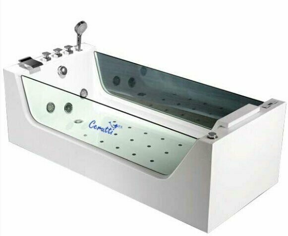фото Акриловая ванна с гидромассажем Cerutti C-453