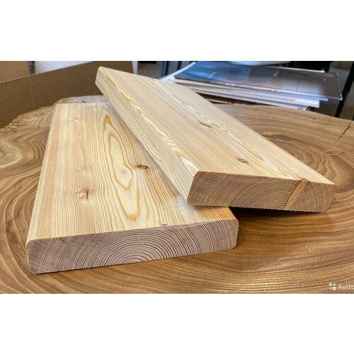 Палубная доска лиственница сорт ВС 28х120х4000 мм