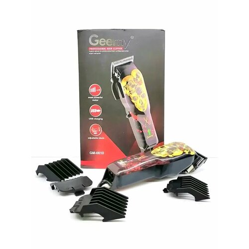Машинка для стрижки волос электрическая машинка для стрижки волос Geemy GM-6610 стильный дизайн 170000₽