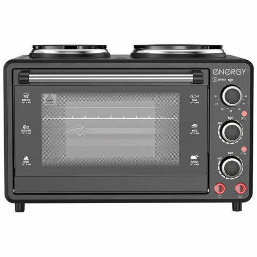 Духовка электрическая ENERGY GН-26A-B 1400 Вт 26л 858500₽