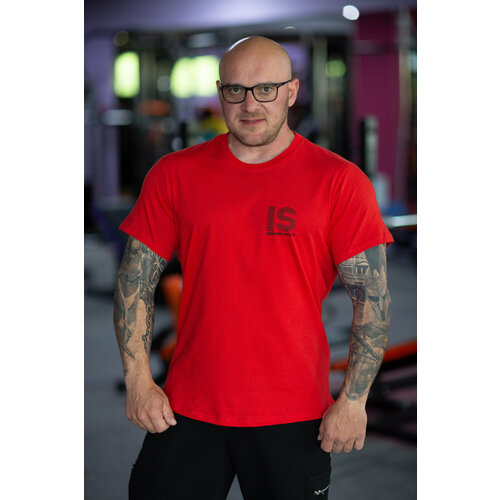 фото Футболка inferno style, размер xl, красный