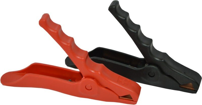 фото Т-22 (Комплект из двух зажимов красный и черный)