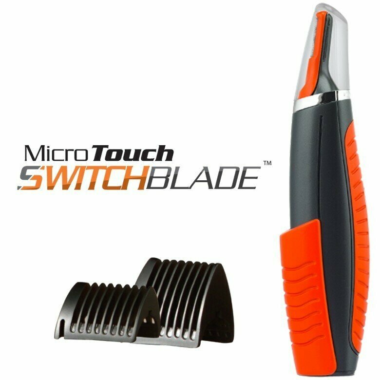 Триммер для стрижки волос на голове и лице универсальный Micro Touch SwitchBlade