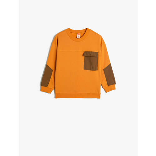 Свитшот KOTON, размер 24-36 месяцев, оранжевый куртка koton размер 24 36 месяцев оранжевый