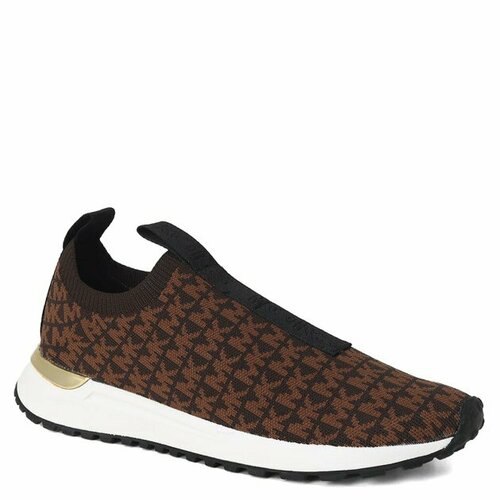 Кроссовки MICHAEL KORS, размер 36.5, коричневый кроссовки michael michael kors bodie slip on opticwhite