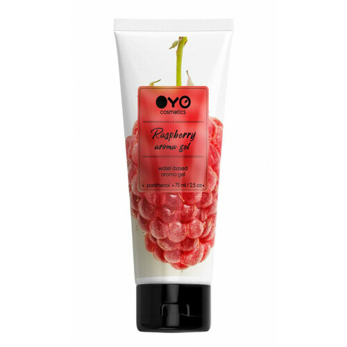 Лубрикант на водной основе OYO Aroma Gel Raspberry с ароматом малины - 75 мл. (цвет не указан) лубрикант на водной основе oyo aroma gel banana с ароматом банана 75 мл