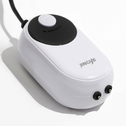 Компрессор воздушный JINGYE YE-623 бесшумный с регулировкой мощности 2 x 45 лмин 9 Вт 993360 188000₽