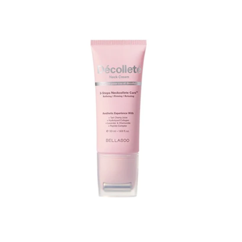 Крем для шеи и зоны декольте с омолаживающим эффектом от CKD с роллером Гуаша