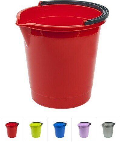 Ведро с носиком 7 л, DRINA (цвета в ассортименте) (10209)