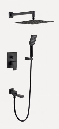 Изображение товара Душевая система Grocenberg GB5008 Черный матовый