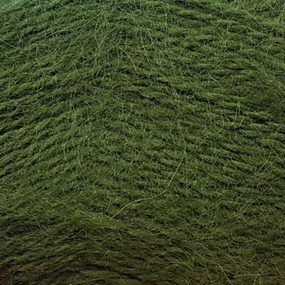 Пряжа SUPER MOHAIR (Nako), т. зеленый - 263, 49% мохер, 51% акрил, 5 мотков, 100 г, 260 м.