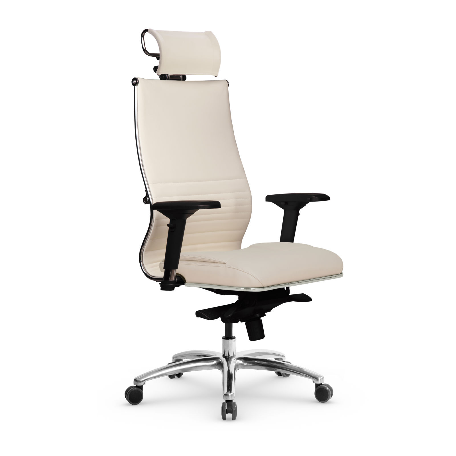 Кресло Samurai KL-3.05 MPES, офисное кресло, компьютерное кресло, кресло самурай, кресло для дома и офиса, кресто Metta (Молочный)