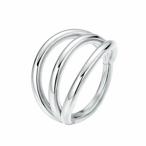 Пирсинг, размер 10 мм, длина 1 см, 1 шт., серебряный сережка на 2 прокола кольцо кольцо крест