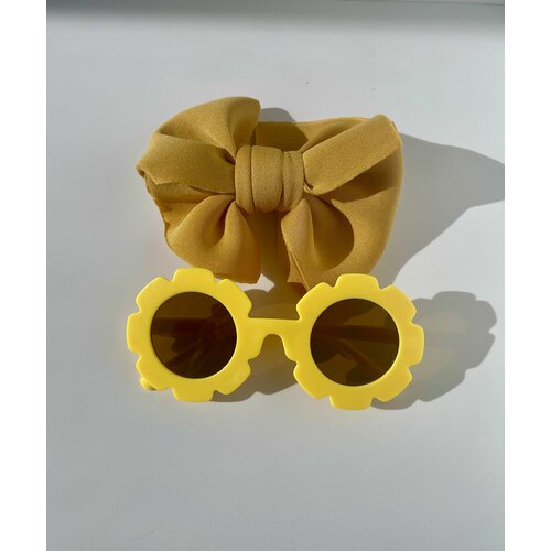 Солнцезащитные очки  оп03, желтый