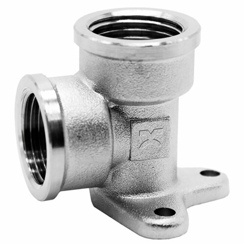 Угольник с креплением (водорозетка) 1/2