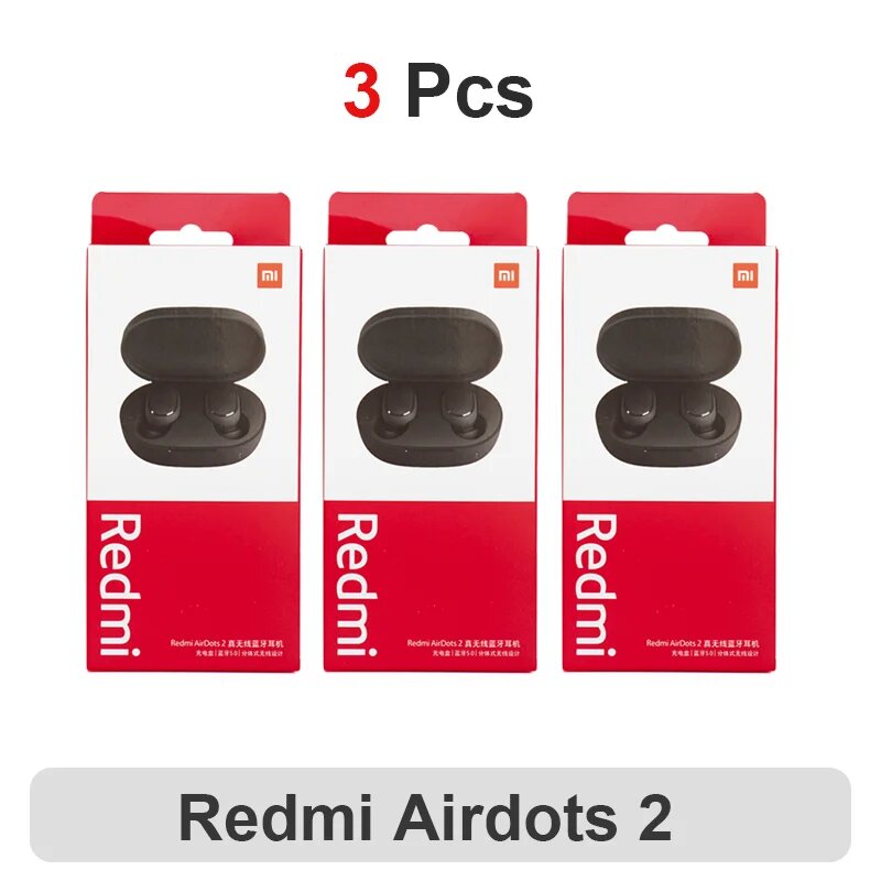 Беспроводные наушники Xiaomi Redmi Airdots S 3pcs Black 2