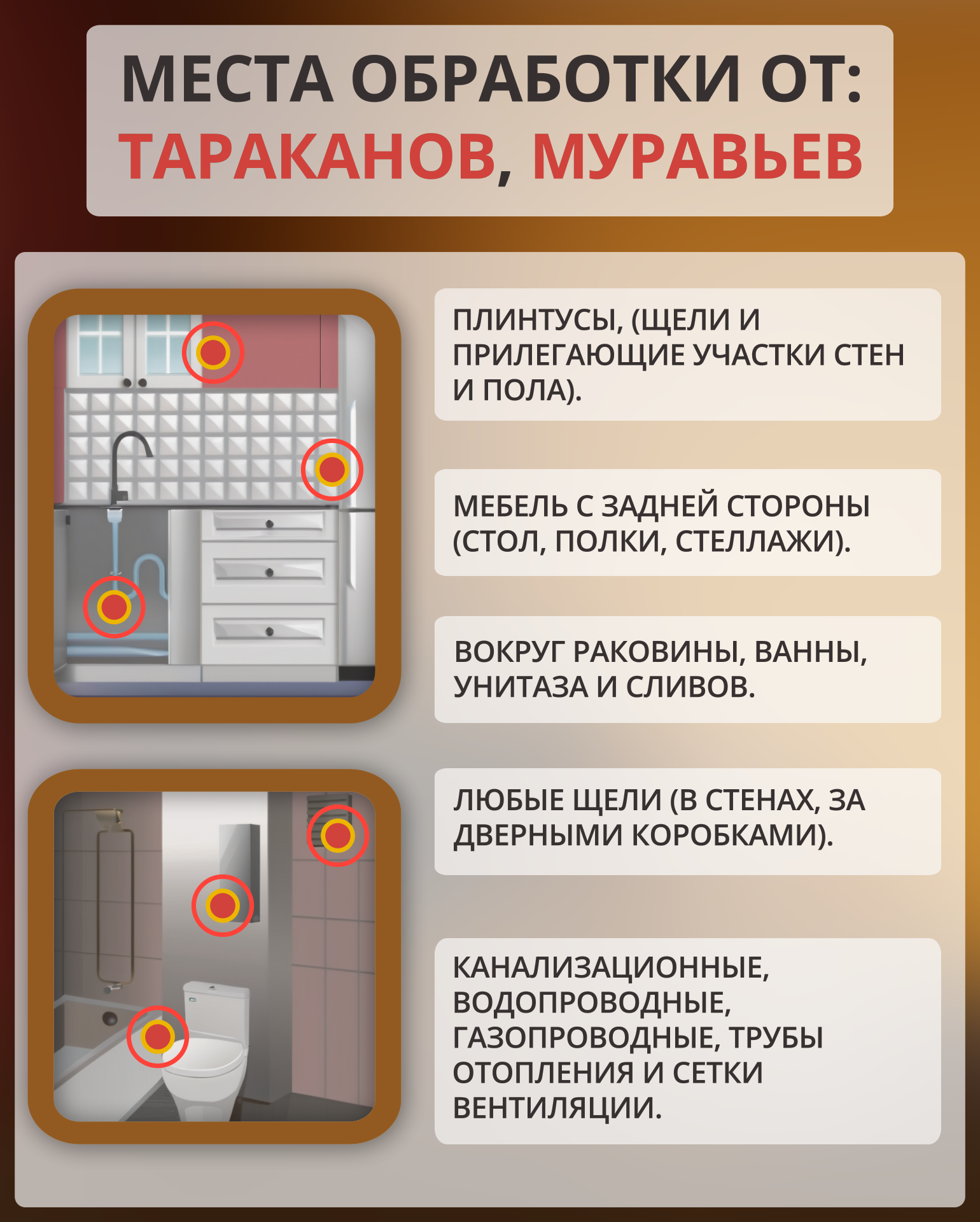 Средство от тараканов и клопов Гектор (Gektor), жидкий концентрат, 2 шт по 50 мл — фото 1