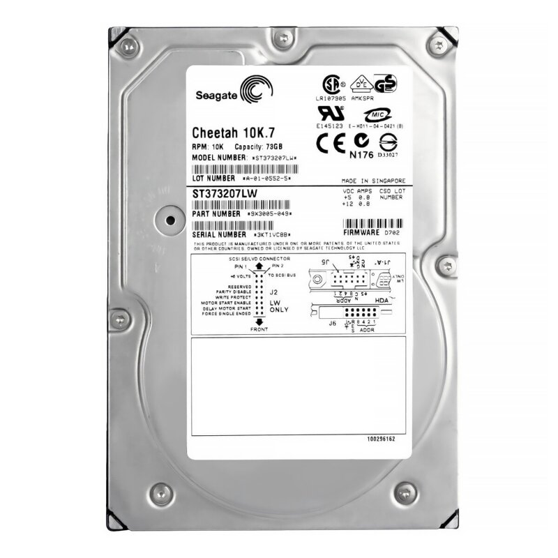 Жесткий диск Seagate Cheetah 10K.7 (73GB 10000rpm 8MB cache U320 SCSI SCA-2 68-pin) 9X3005-105