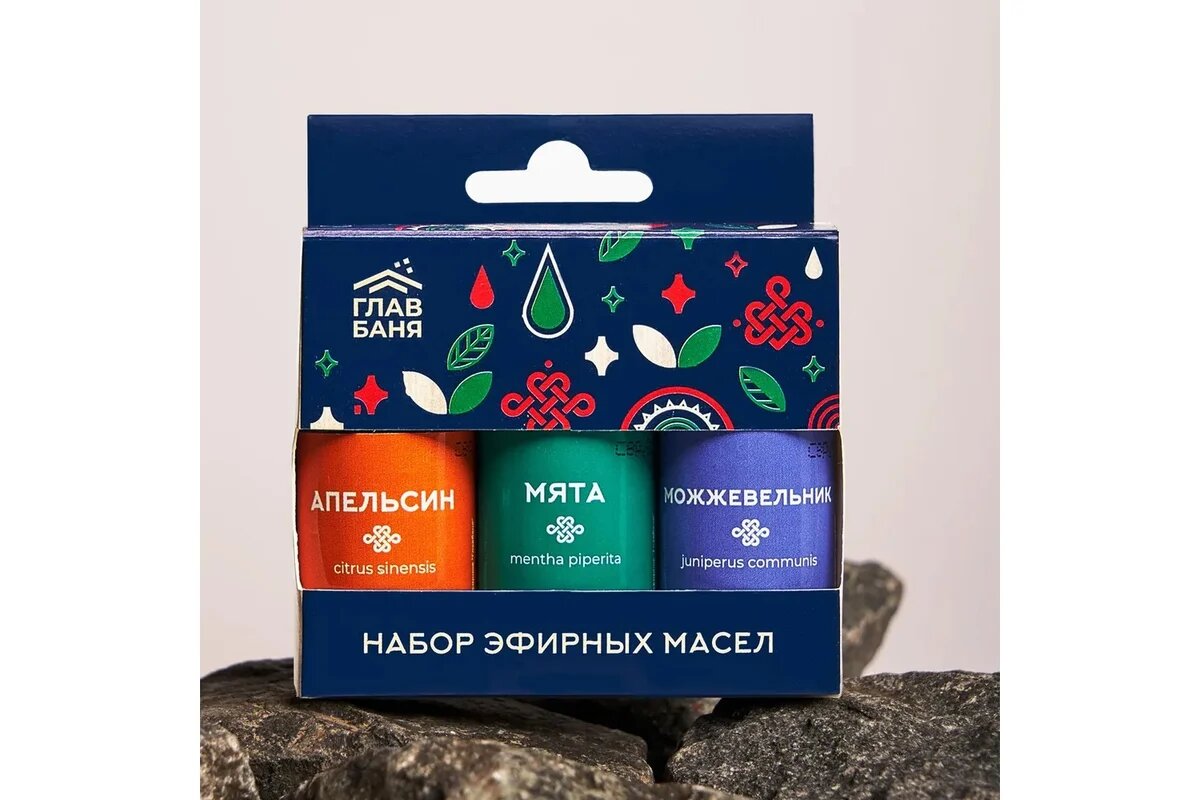 ГлавБаня Набор масел эфирных 