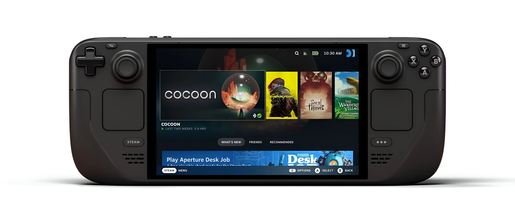 Игровая приставка Valve Steam Deck OLED, 512 ГБ, портативная консоль для игр