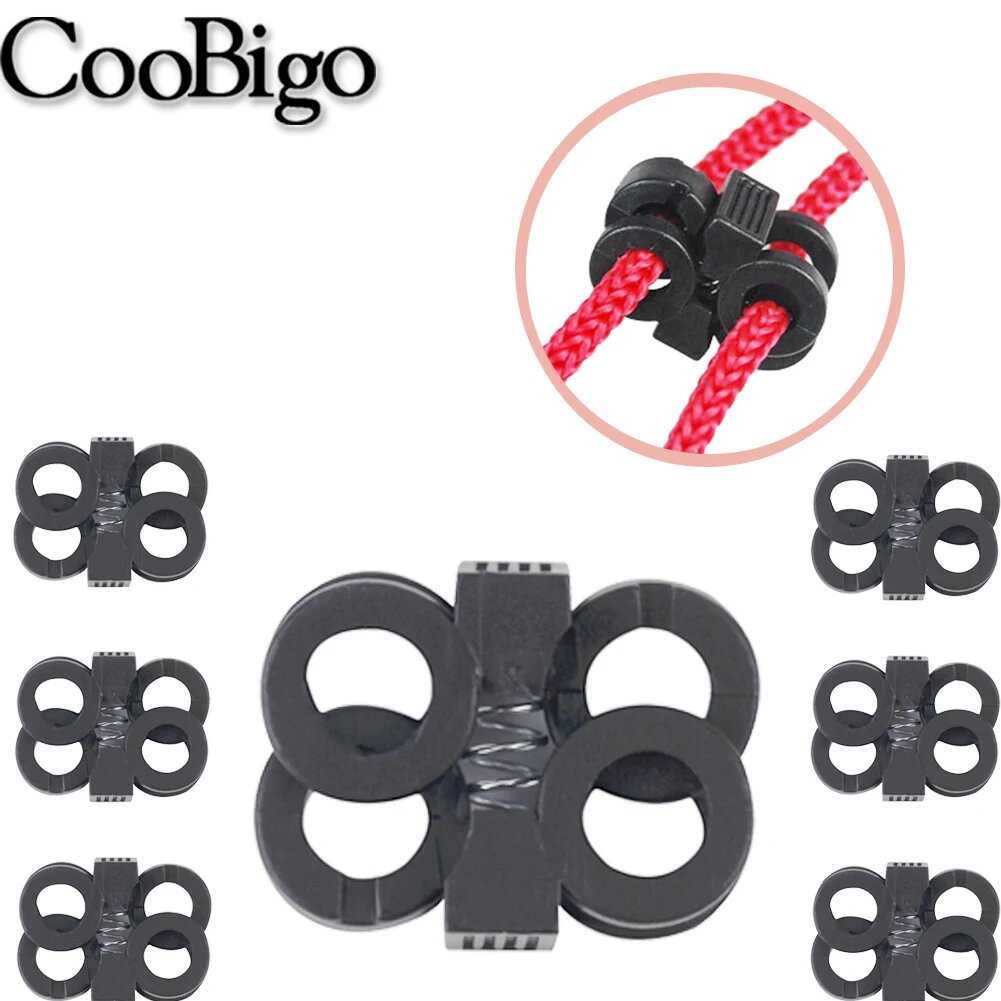 Пластиковые стопоры для шнурков 10 шт, 10pcs