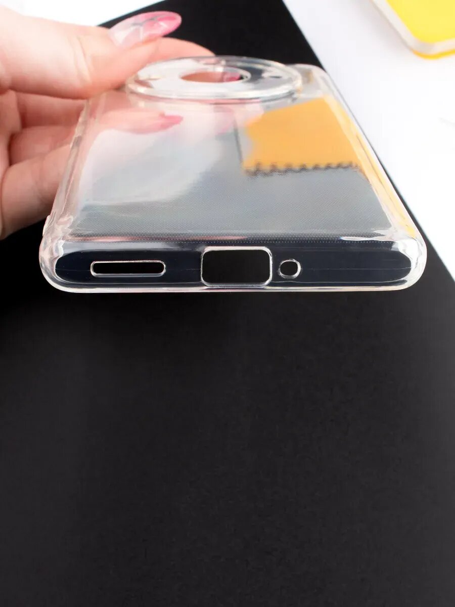 Чехол на Realme 11 Pro 11 Pro Plus прозрачный силиконовый — фото 1