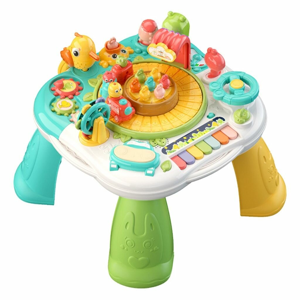 Многофункциональный игровой стол (1 шт.)-зеленый