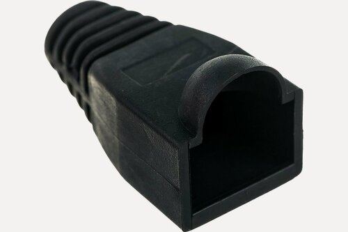 Изображение товара REXANT изолирующий колпачок для RJ-45, черный, защита коннекторов, 100 шт, 05-1210