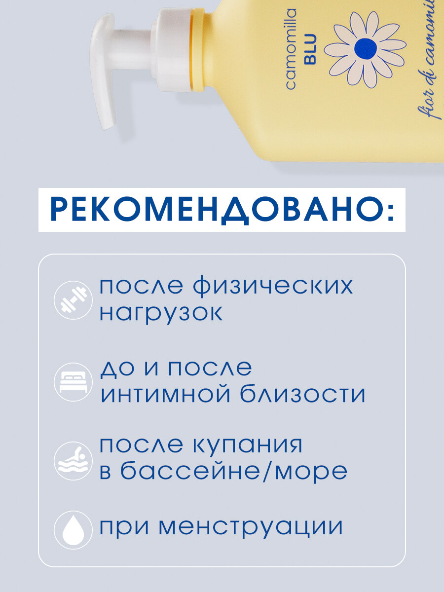 Изображение Набор для интимной гигиены Camomilla Blu ОН & ОНА, гипоаллергенный