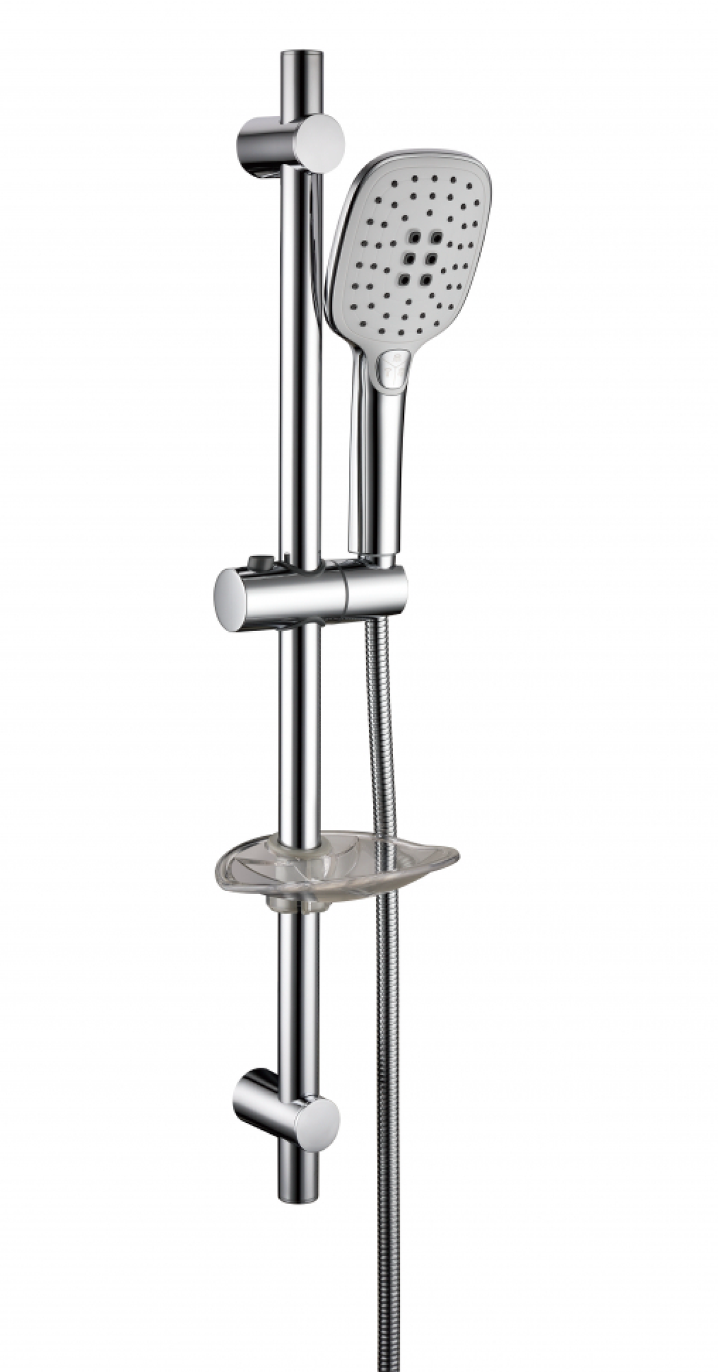 Душевой гарнитур стойка лейка шланг Grocenberg GB11202 Хром