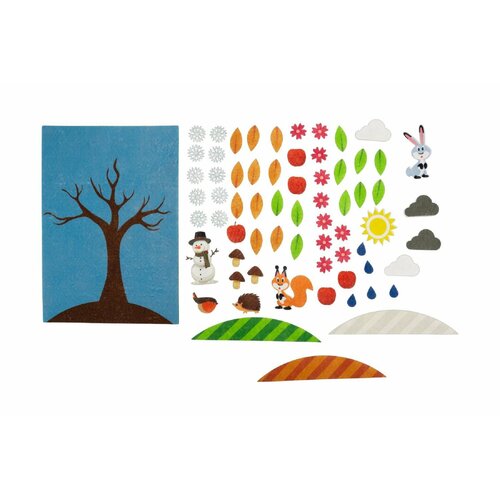 Игровой набор LipLip Времена года фетр 66 дет LIP1220 666₽