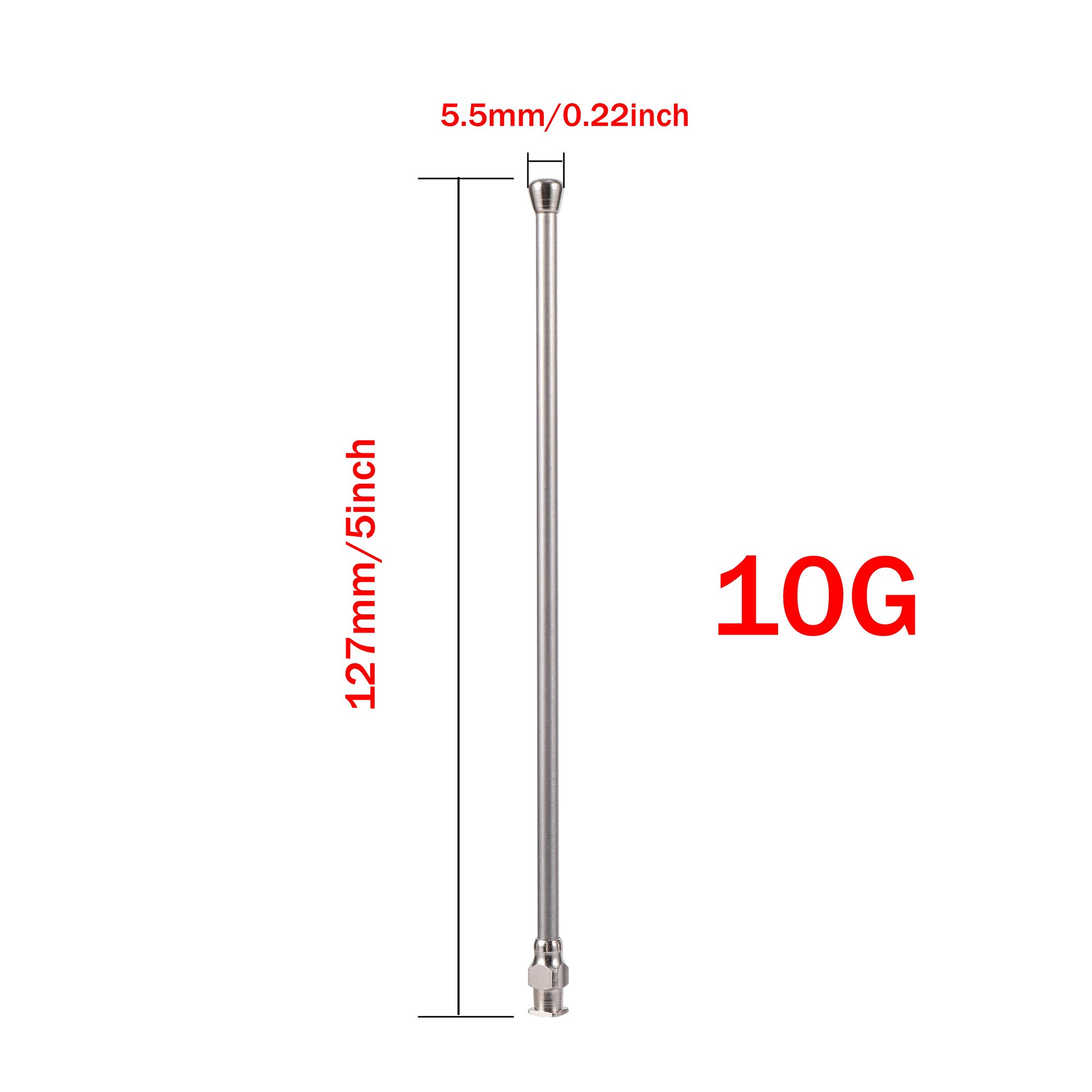Прямой зонд для кормления 10G