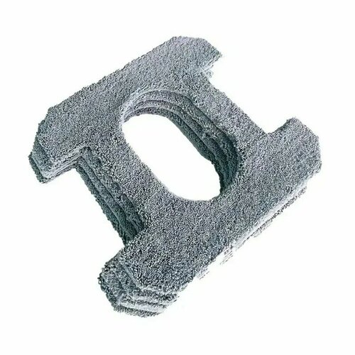 Комплект сменных тряпок к роботам для мойки окон HUTT W8 SQ3 4шт серый CN 796₽