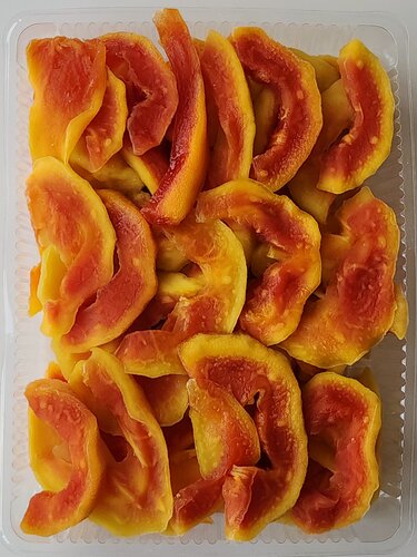 Изображение товара Папайя сушеная 1кг, новый урожай, Вьетнам, полезные сладости, удобный перекус