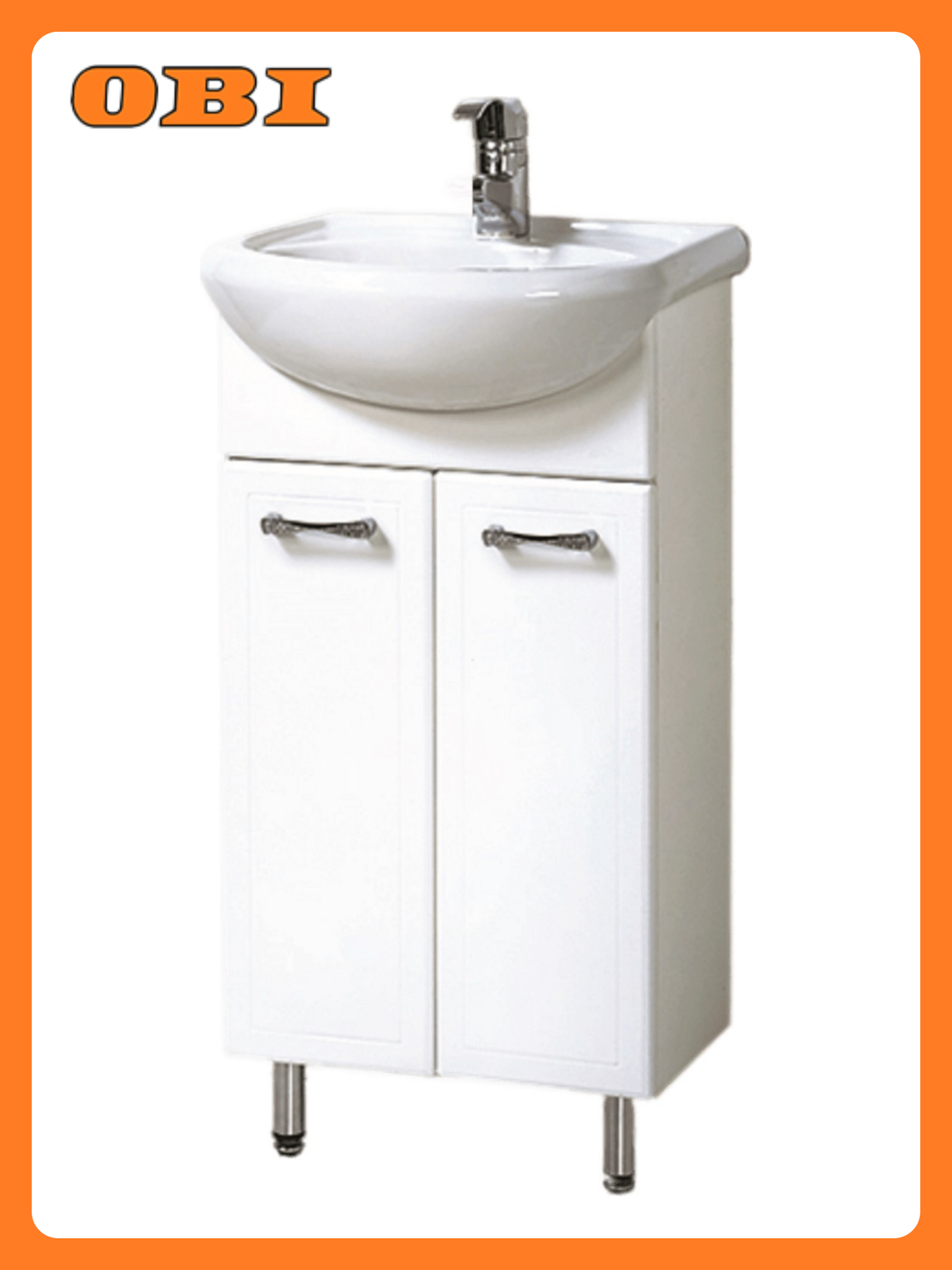 Тумба  Акваль Ника 45  Фасад МДФ