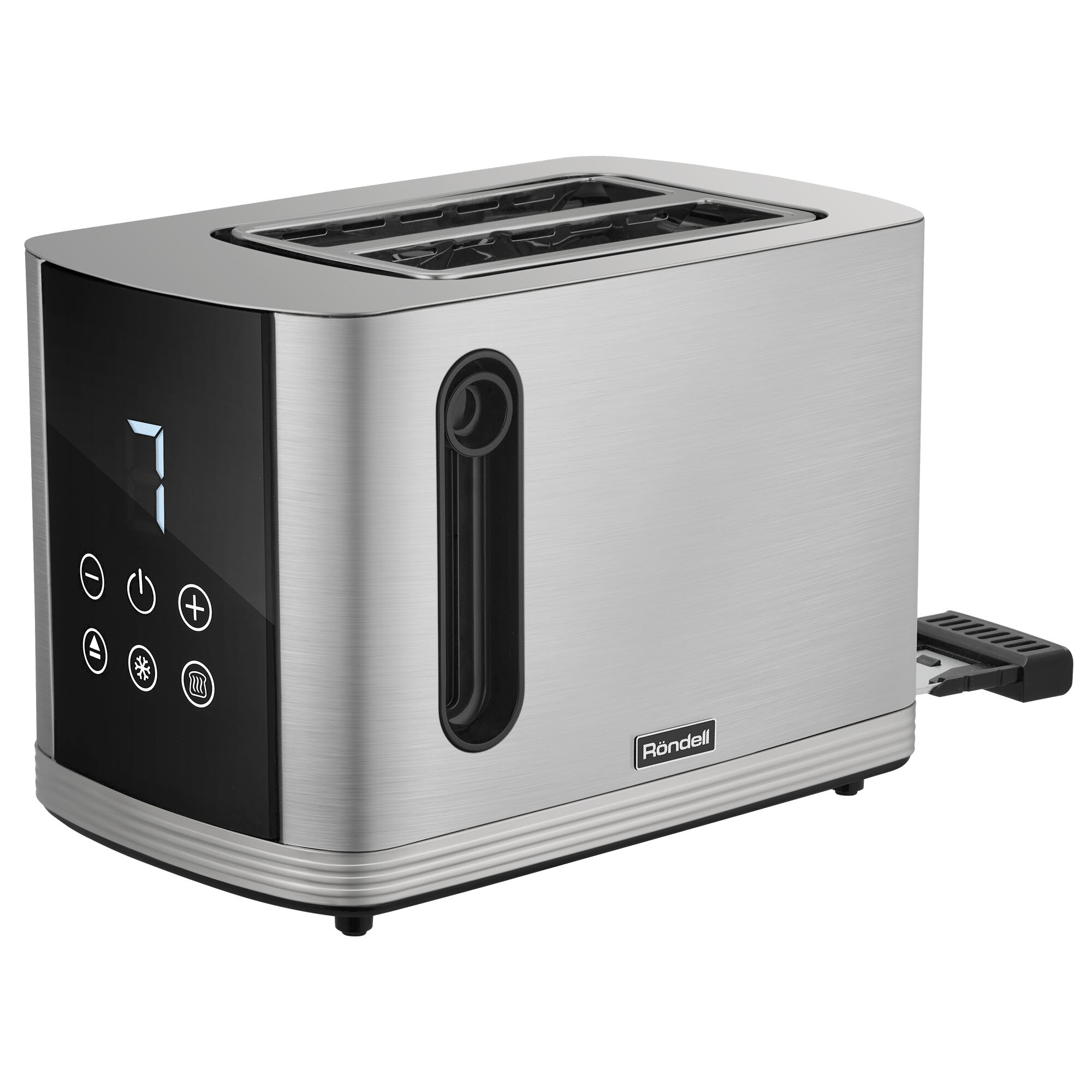 Тостер RDE-1201 800Вт стальной