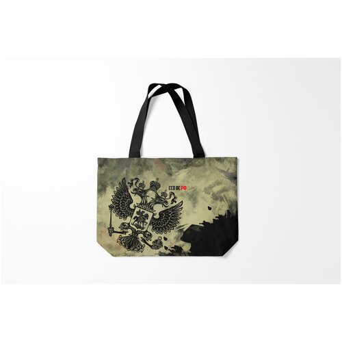 фото Сумка-шоппер / 46х35 см / силовые структуры / вежливые люди ссо вс рф burnettie